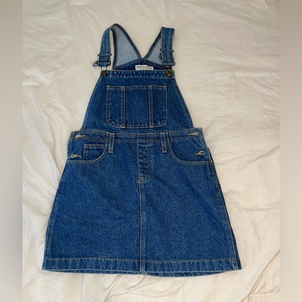 American Apparel Denim Overall Dress